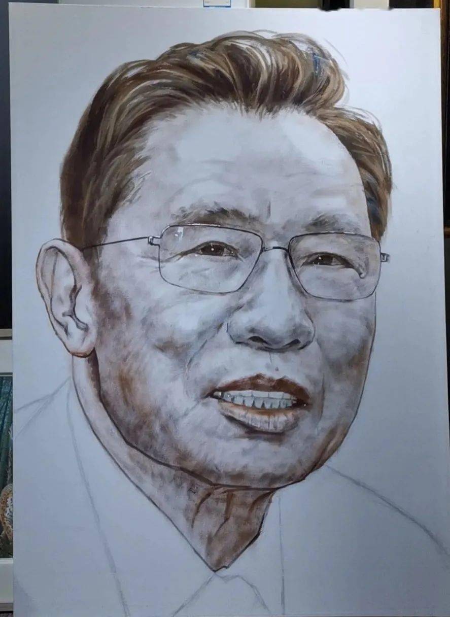 钟南山办公室挂的肖像画是我们南充人画的