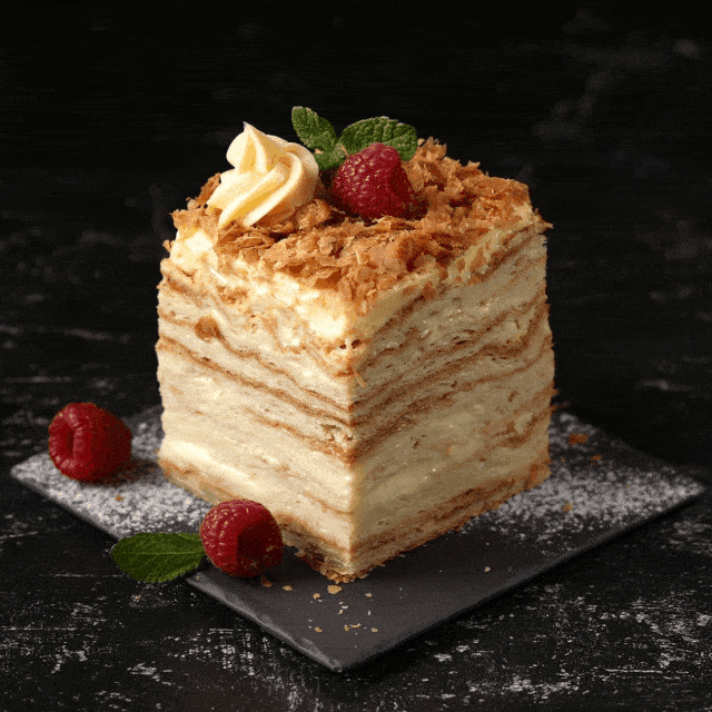 烘焙圈子号称一百万层酥皮的蛋糕能做好真的很牛