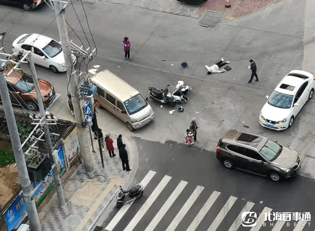 北海车祸今天广东路图片