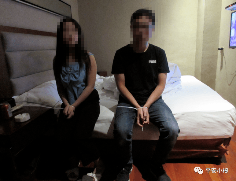 突击扫黄男女当床被抓