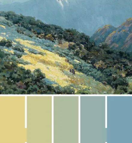 世界名画中的神仙级配色值得收藏