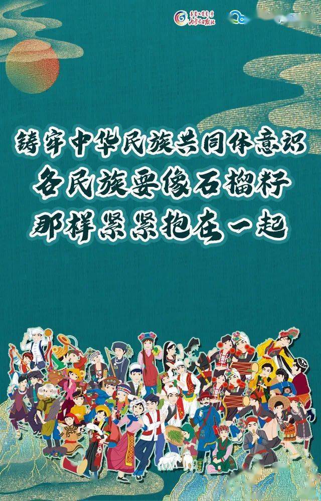 海报| 中华民族一家亲 同心共筑中国梦