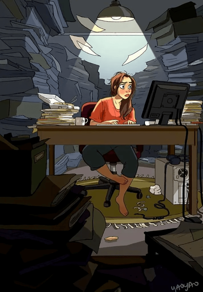 冬日暖心漫画一个人也要活得热气腾腾喔