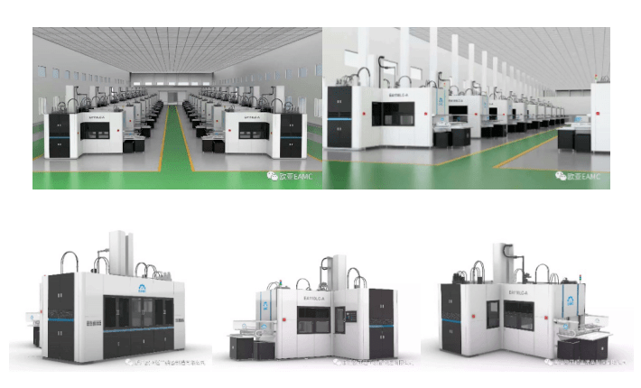 歐亞輕工裝備製造有限公司以高端全自動紙漿模塑成型切邊一體機為代表