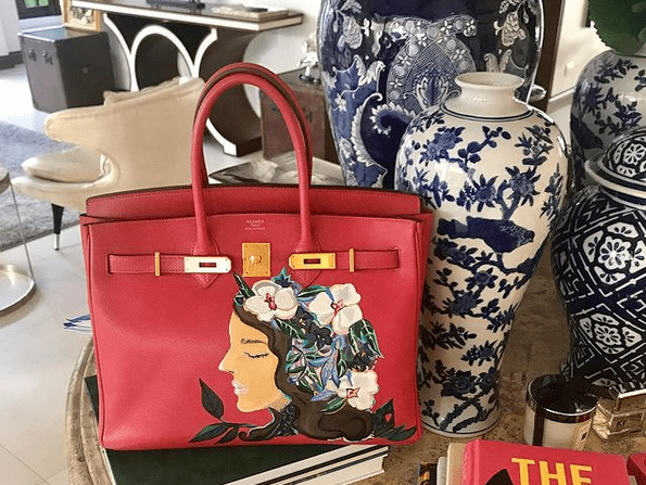 在20w的包包上画画是什么感觉