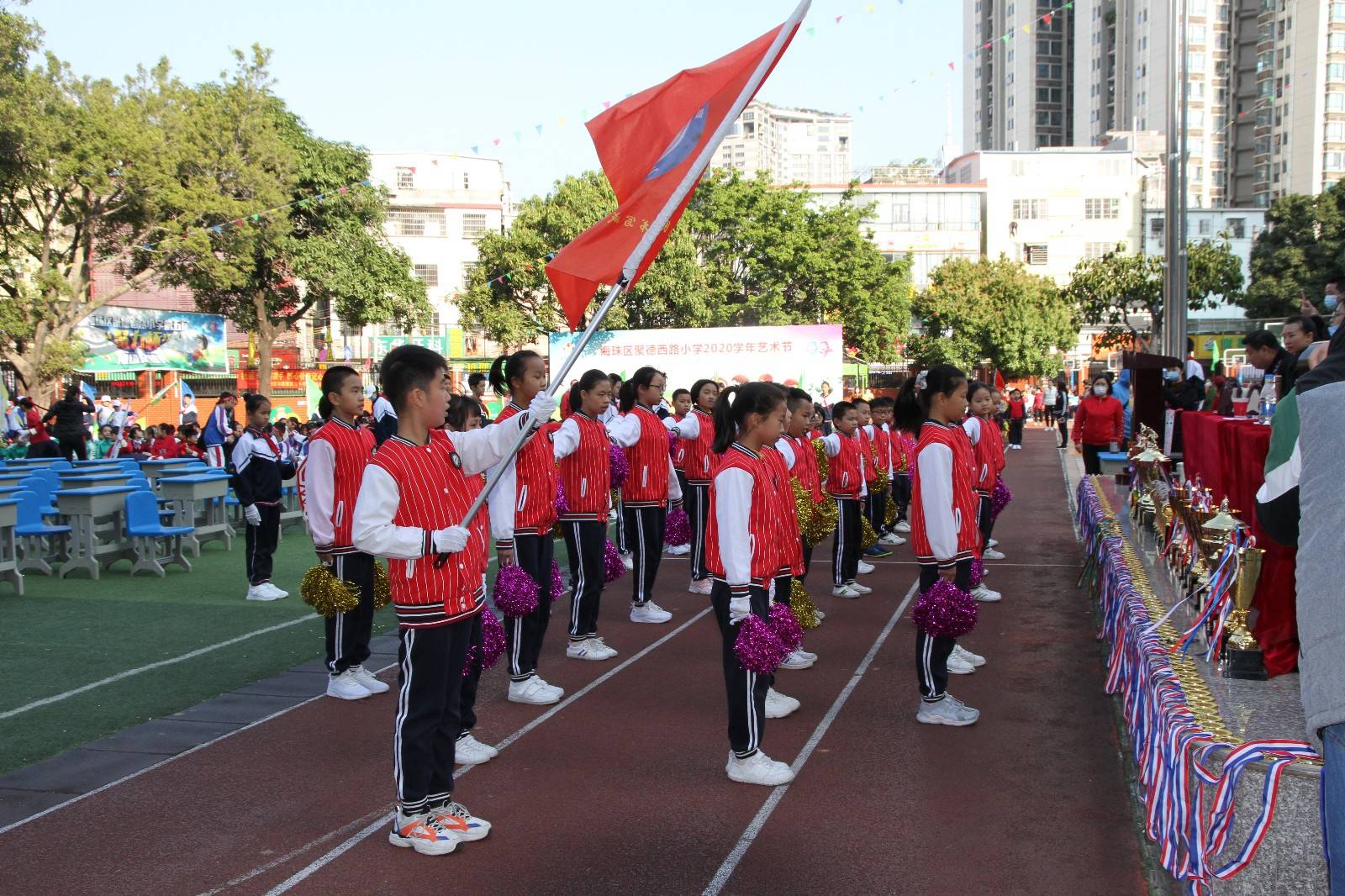 聚德西路小学 |2020学年体育节如约而至,你要的精彩都在这里!_足球赛