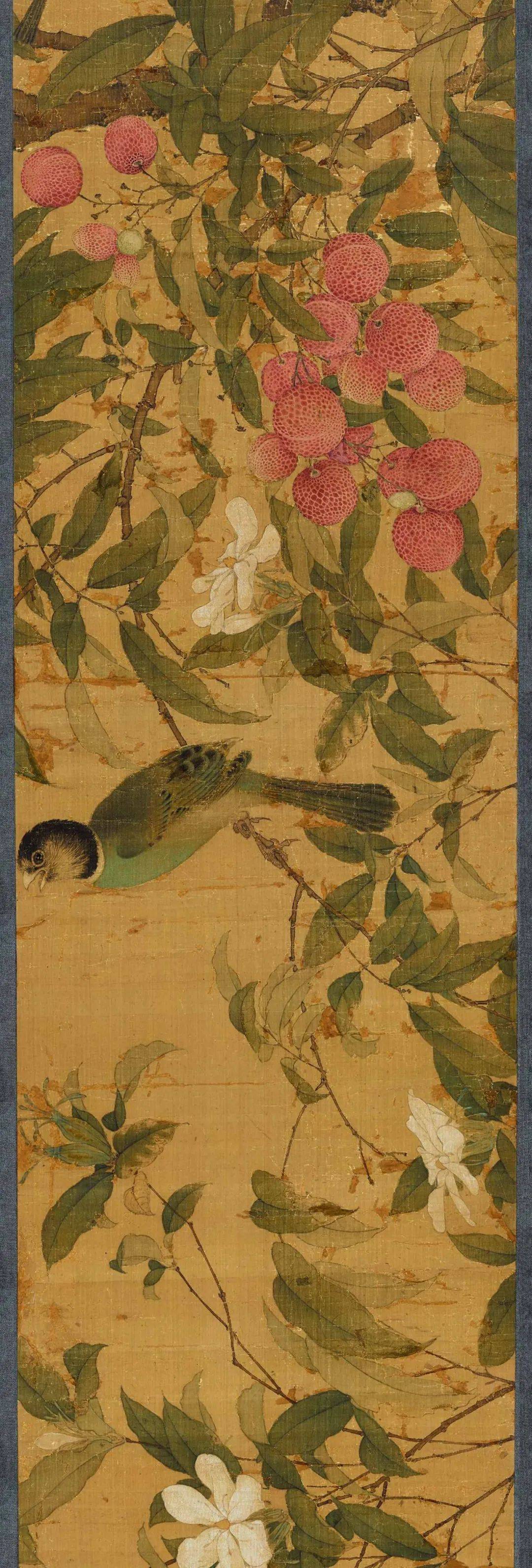 被误判的真迹:赵佶《写生翎毛图》现身_宋徽宗