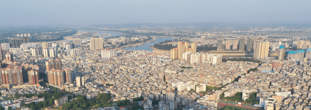 三江汇流之处桂平就处在郁江,黔江,浔江