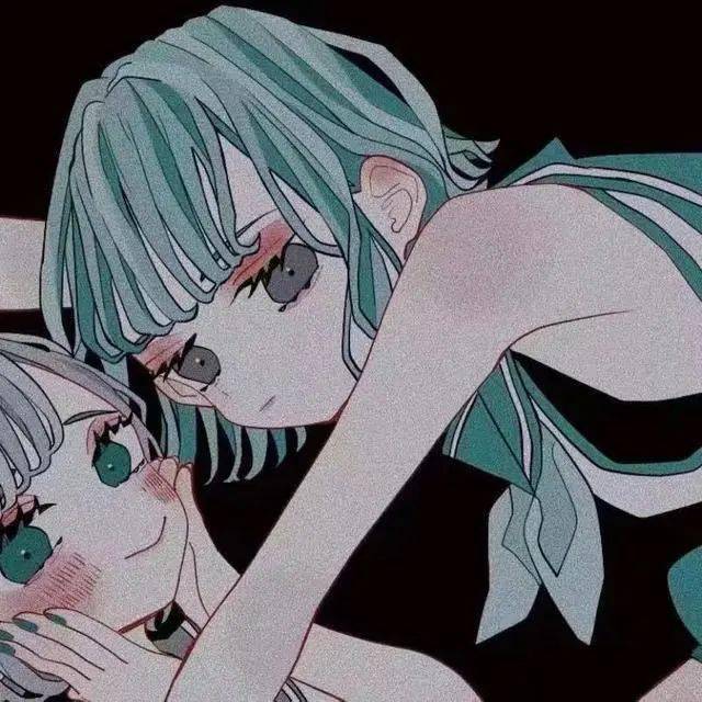 闺蜜头像 | 可爱动漫姐妹头像