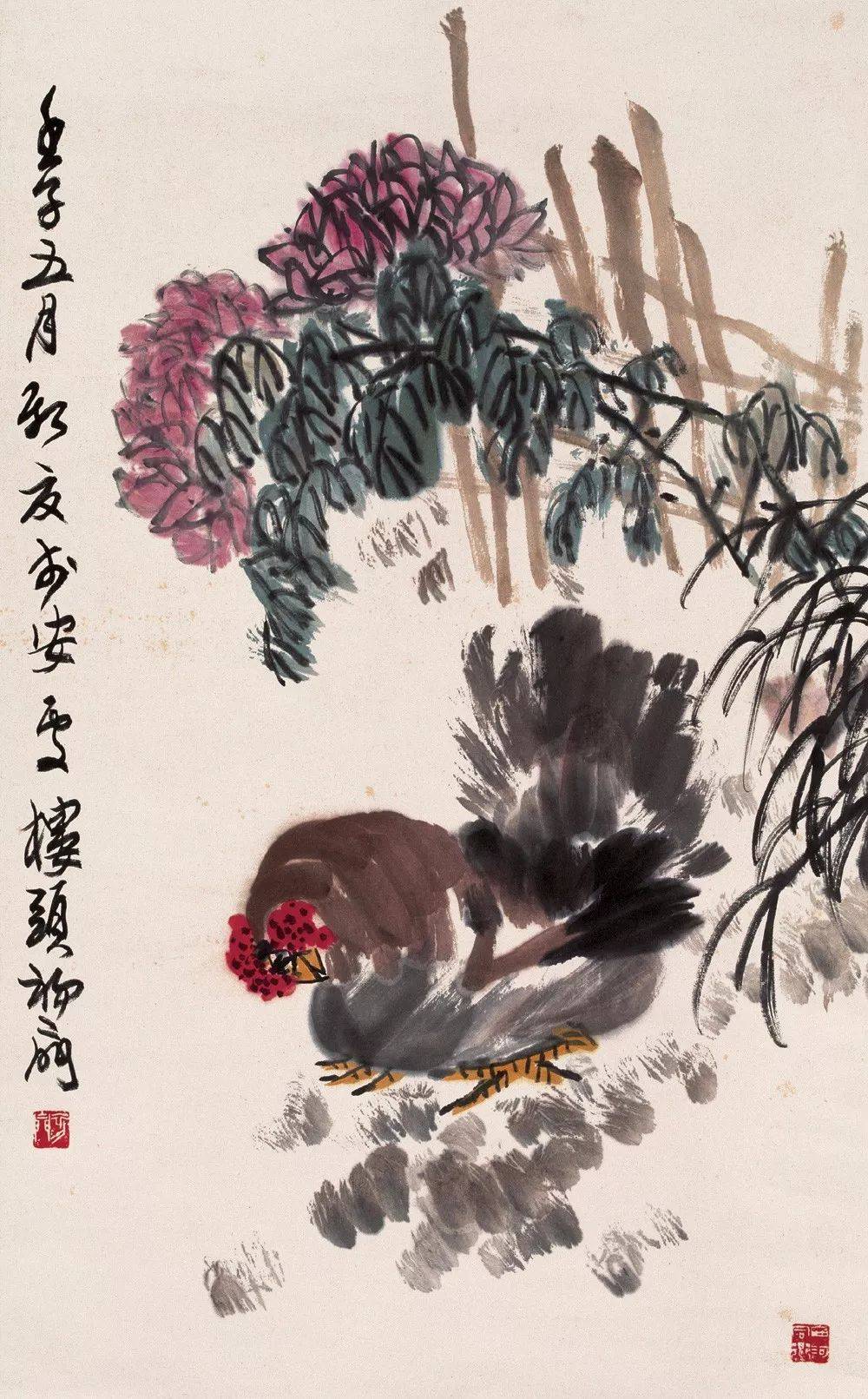 来楚生国画精品欣赏