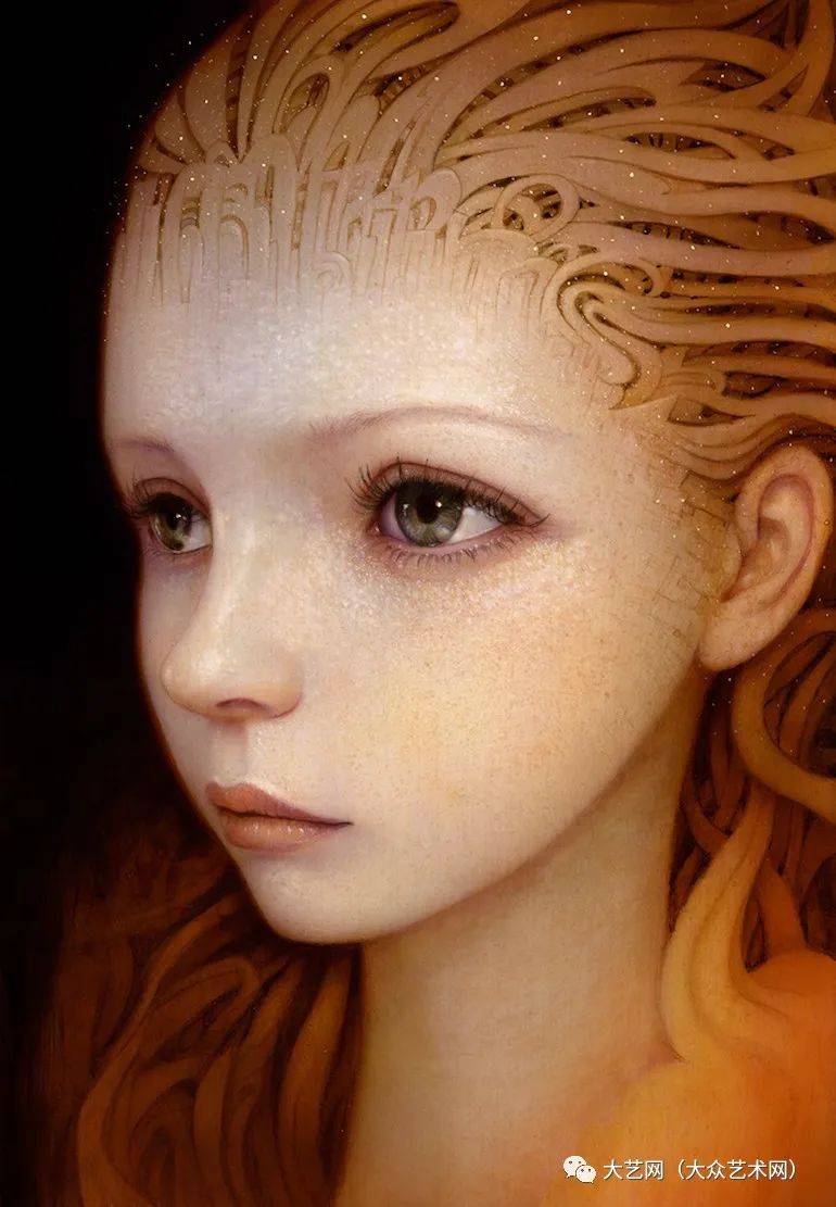 大众艺术网我从我的意识流中创造了一些东西旅美日本现代超现实画家