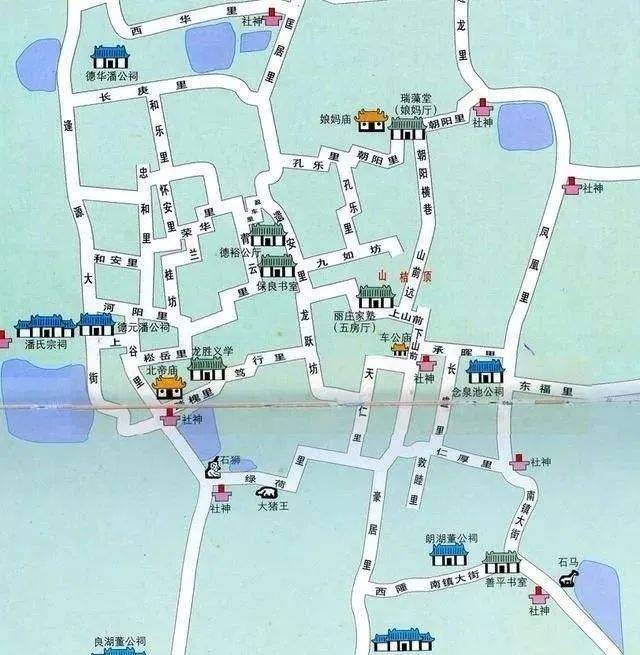 珠玑古巷地图图片