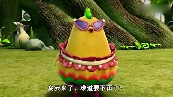 鸡龙怪要捉杰克的母鸡却被公鸡给赶跑了这么厉害的公鸡