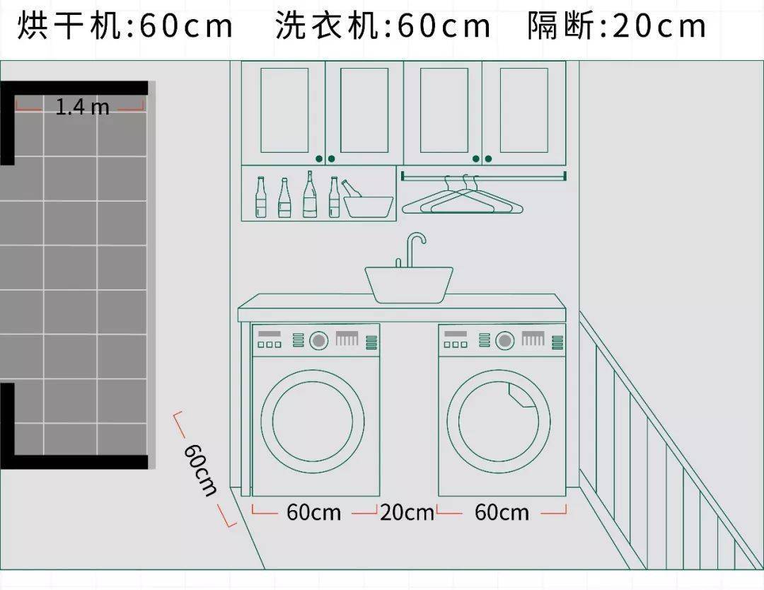 室内设计洗衣机平面图图片