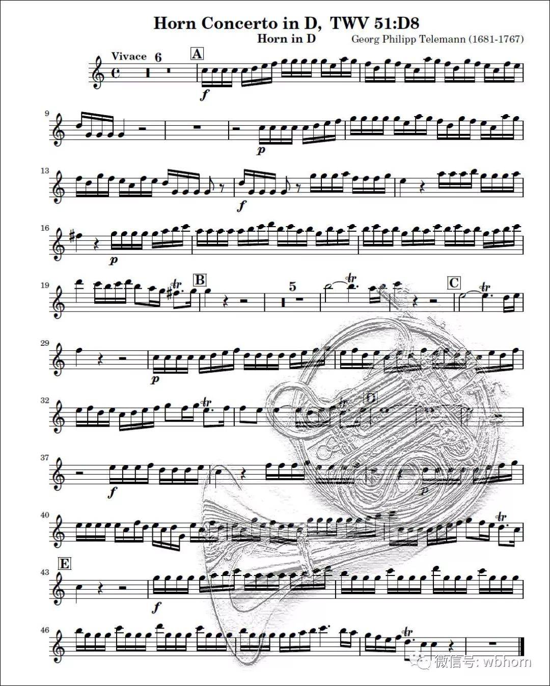 yz41 泰勒曼 d大调圆号协奏曲_手机搜狐网