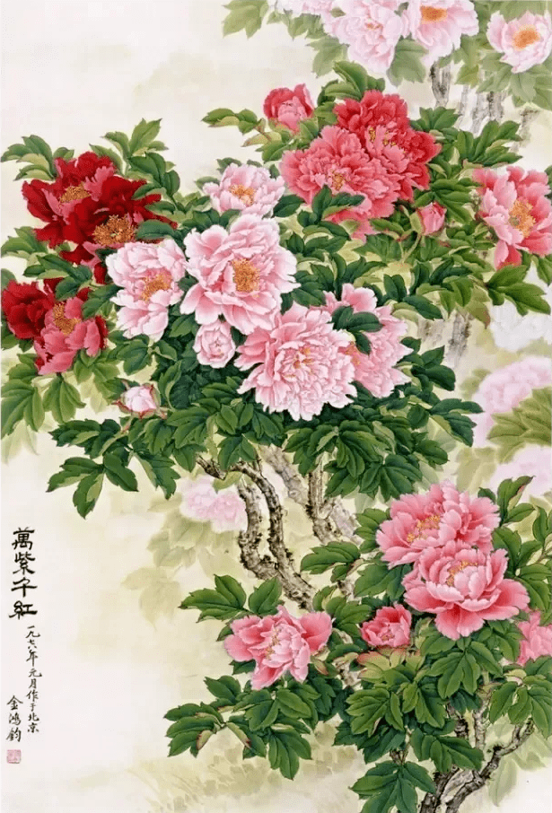 最美牡丹版2021年挂历富贵吉祥送给大家