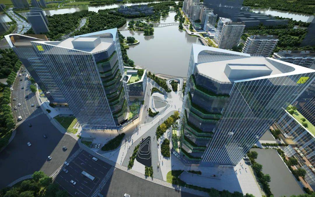 沿湖南岸更有华润置地宁波总部,星级酒店,甲级写字楼等组成的湾头cbd