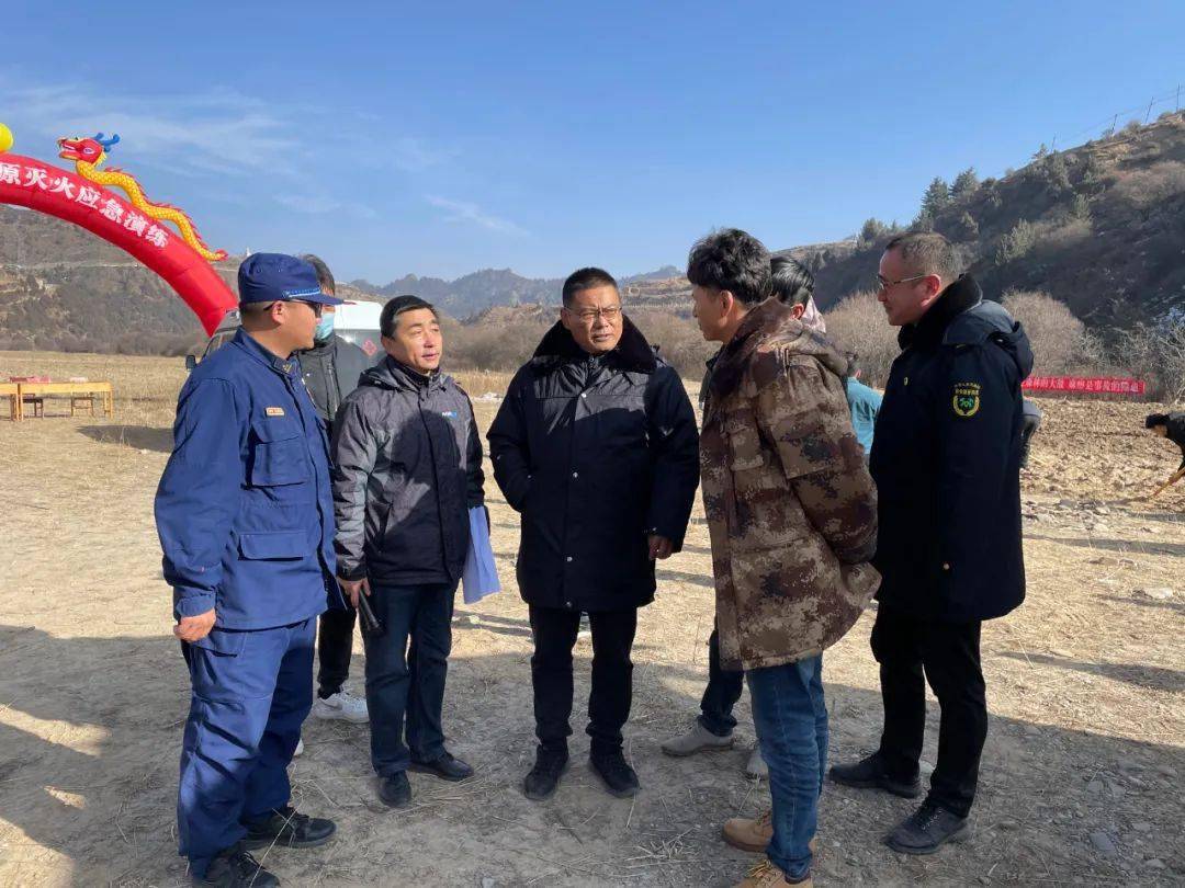 碌曲县森林草原防灭火应急演练在双岔镇举行