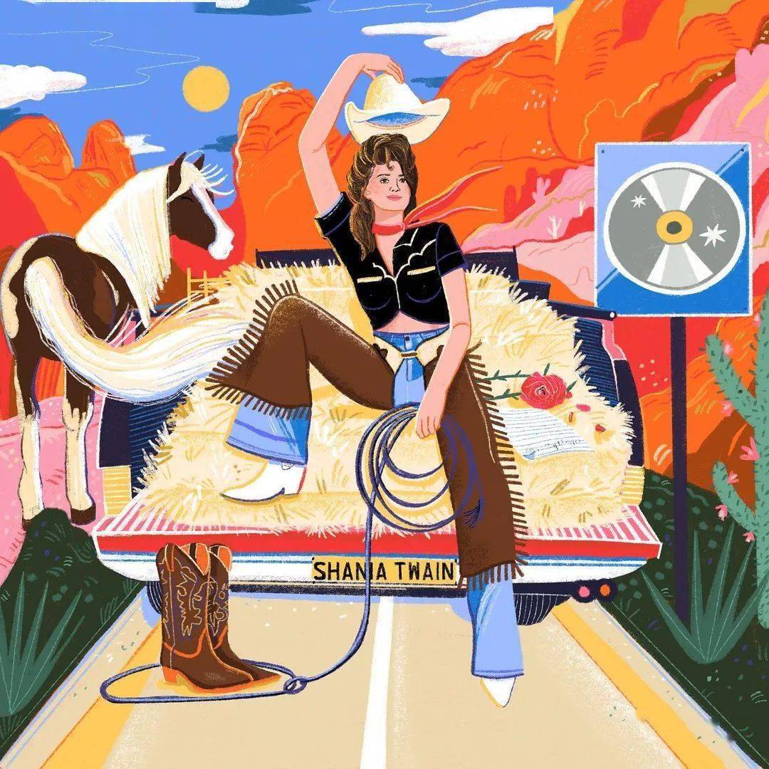 荞头插画分享第227期英国插画师katiesmith