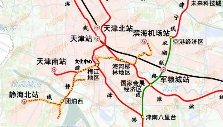 重磅| 天津這條市域(郊)鐵線路再爆新信息!_靜海