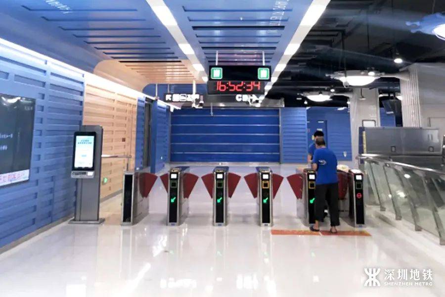 你好盐田港西8号线集装箱创意车站全图鉴