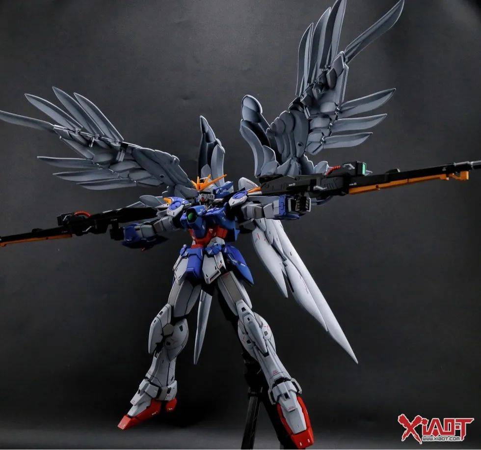 小t高达秀卡版20飞翼掉毛