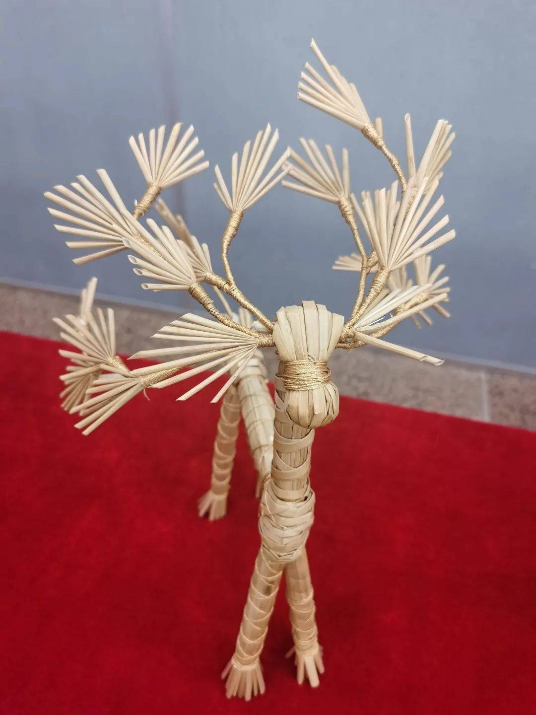 塞上风物银川市非遗系列作品展示麦秆画制作技艺作品展在银川市文化