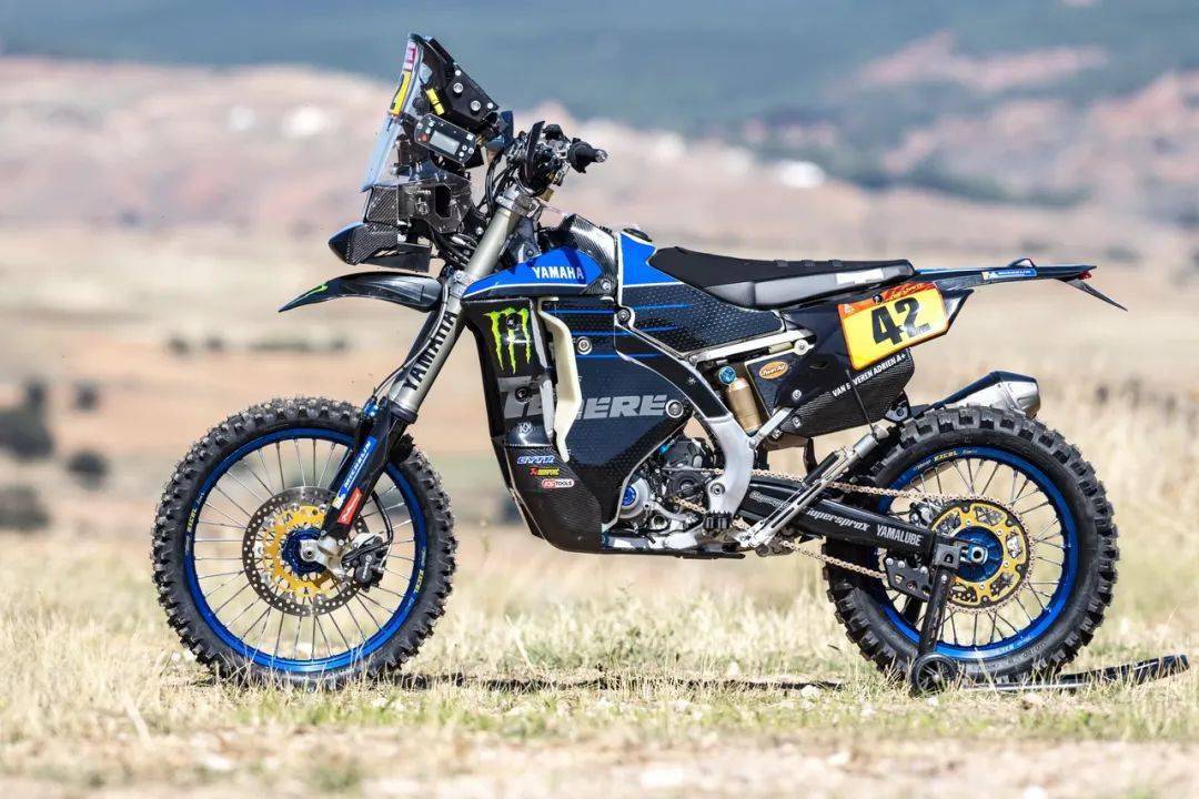 yamaha 2021 达喀尔工厂赛车 wr450 rally