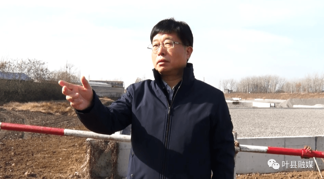 徐延杰察看水质改善提升项目建设情况_叶县