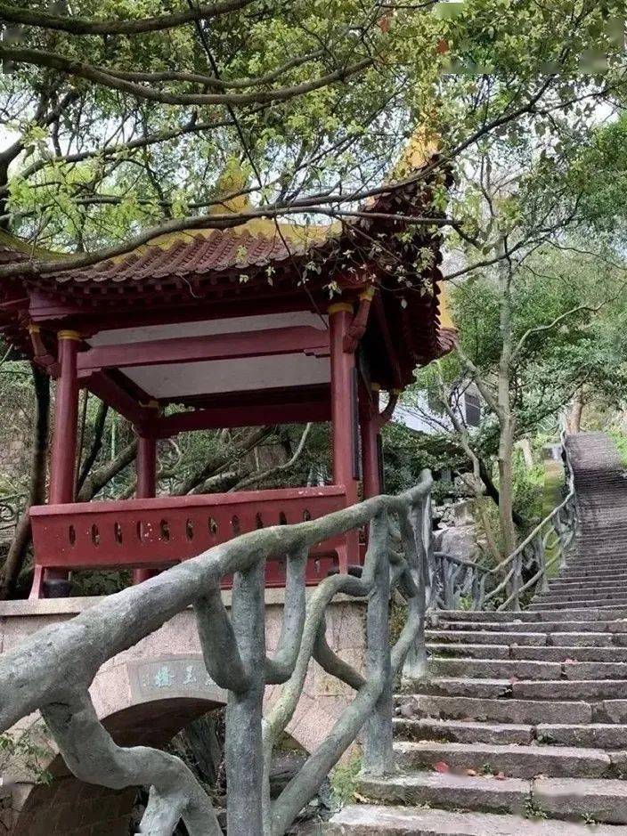 所谓游山玩水,走过了防洪堤,怎么能少得了城中的山景—太鹤山公园呢?