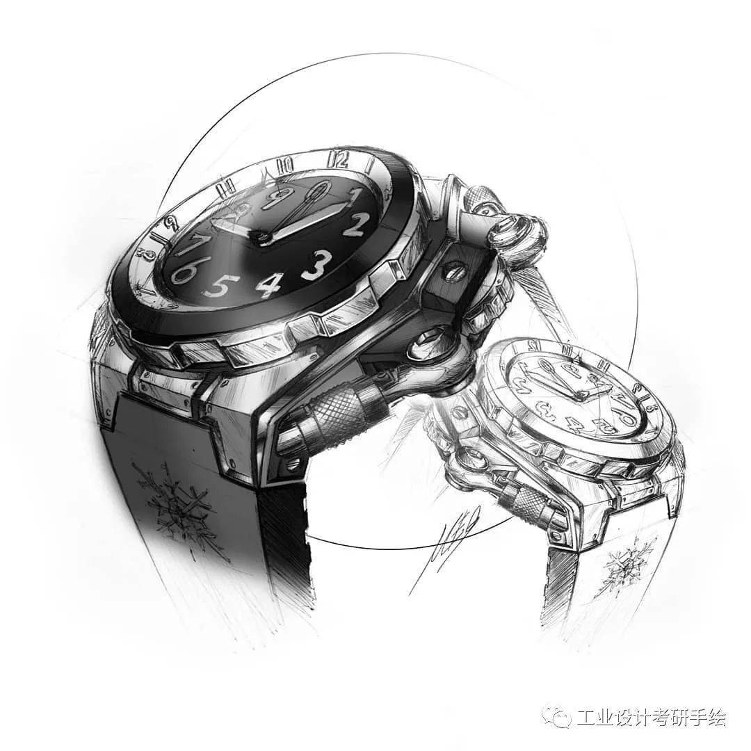 手表都给你安排了不点个赞再走吗手绘611day