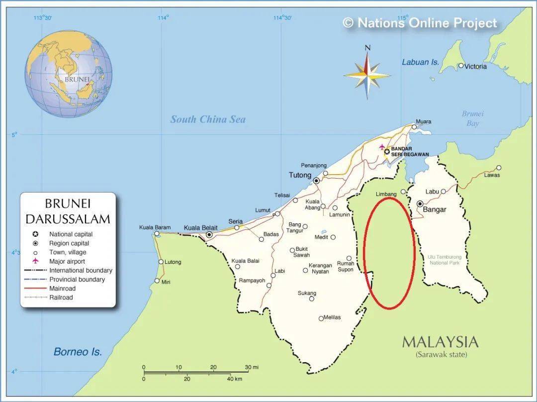 林梦文莱湾争来争去之后,2009年3月,文莱与马来西亚签署了一份关于