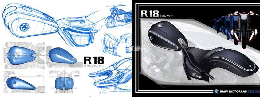 寶馬r18摩托車上市兩款車型與哈雷形成直接競爭