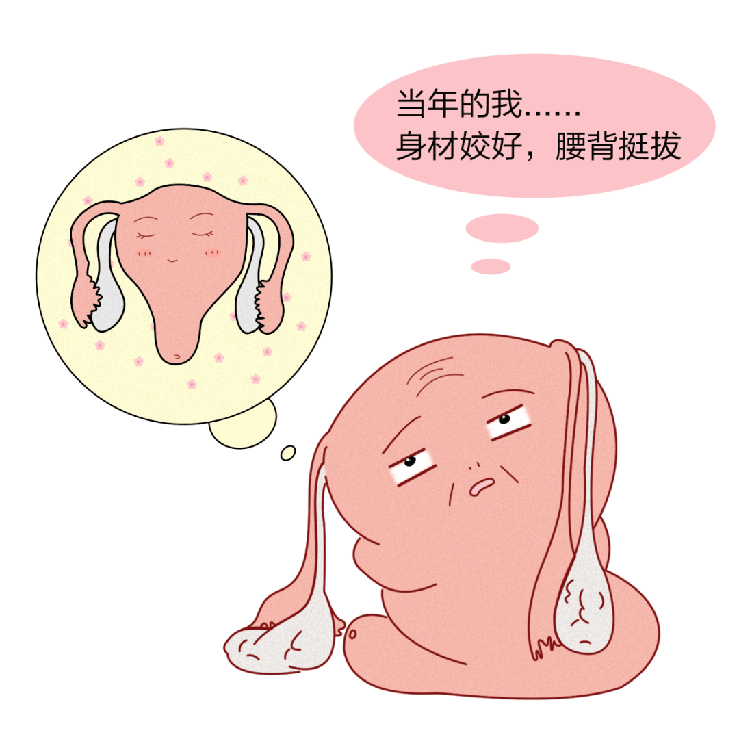 卵巢早衰卡通图片