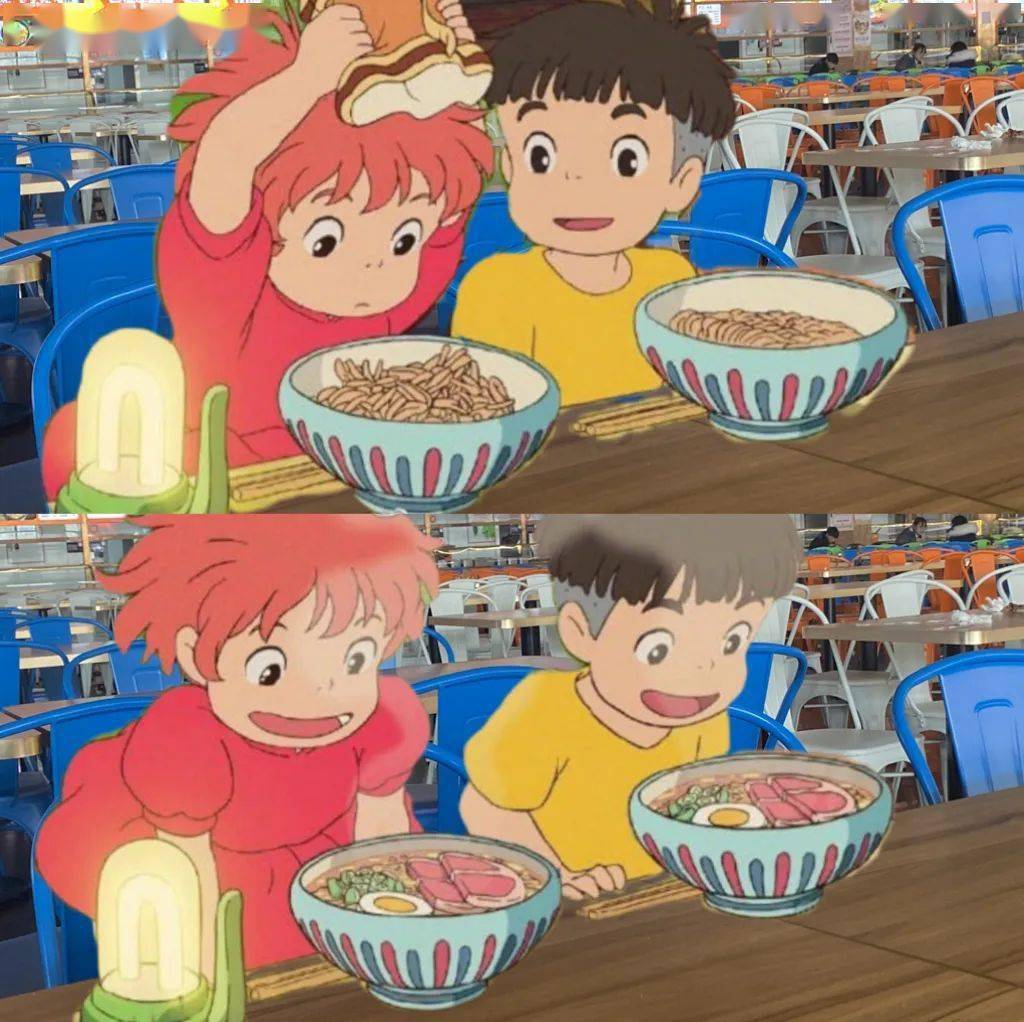 悬崖上的金鱼姬你在这里又遇见了谁呢波妞遇到了宗介相遇是件很美好的