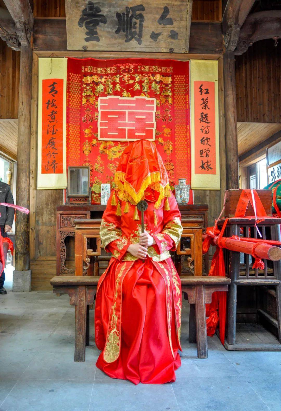 第二弹来啦民俗文化月精彩继续徽州婚俗汉服展现古镇魅力