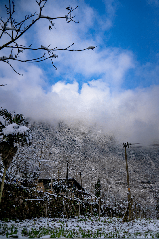 下雪啦绵竹一大波雪景美图来袭太漂亮了