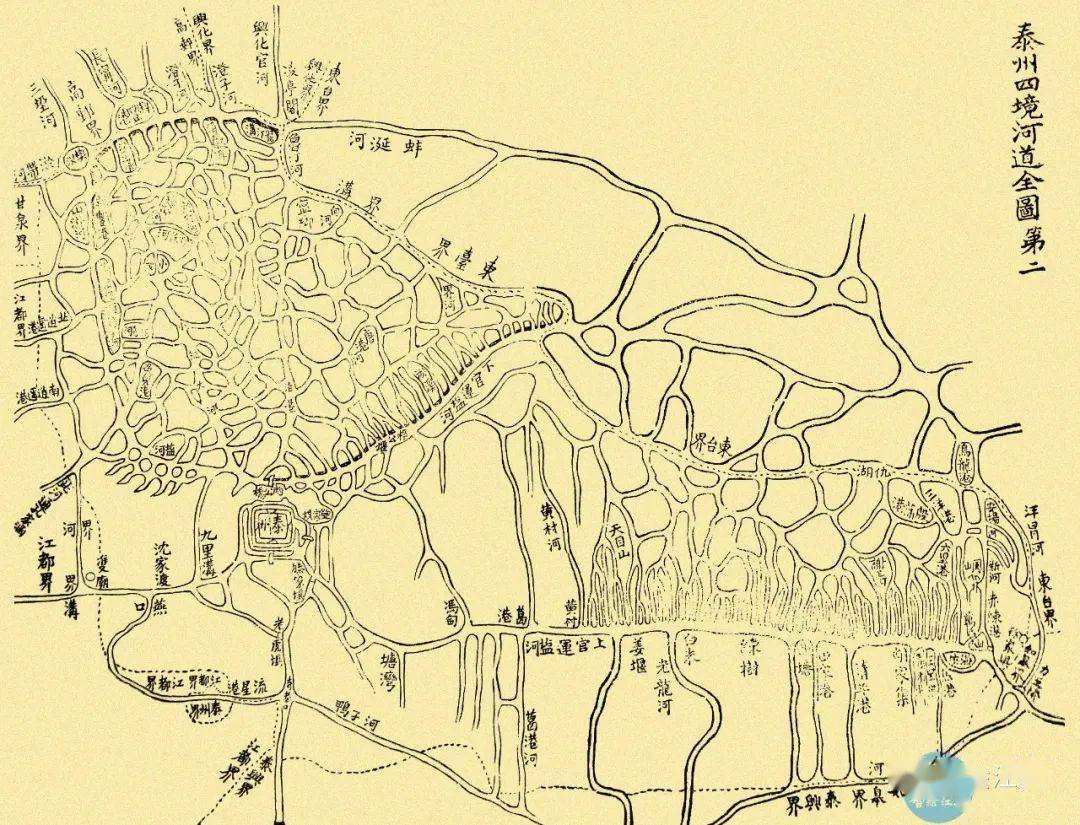 用地图看不一样的泰州