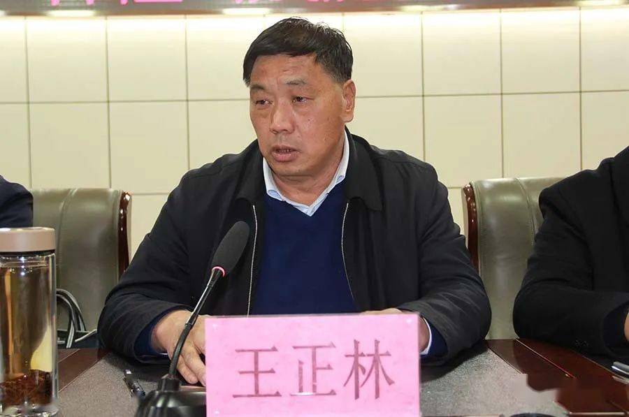 州人大常委会副主任,县委书记王正林主持会议并讲话.