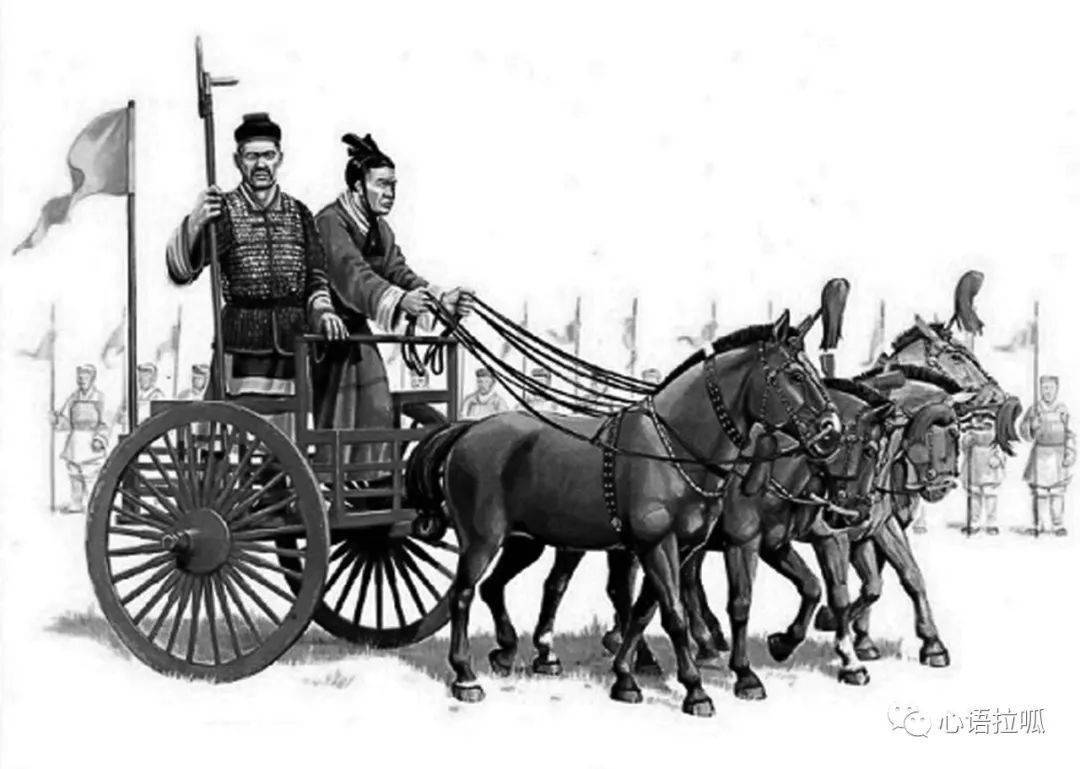 一车四马,养马便成了国家发展军事力量的重要组成部分.春秋末期,齐