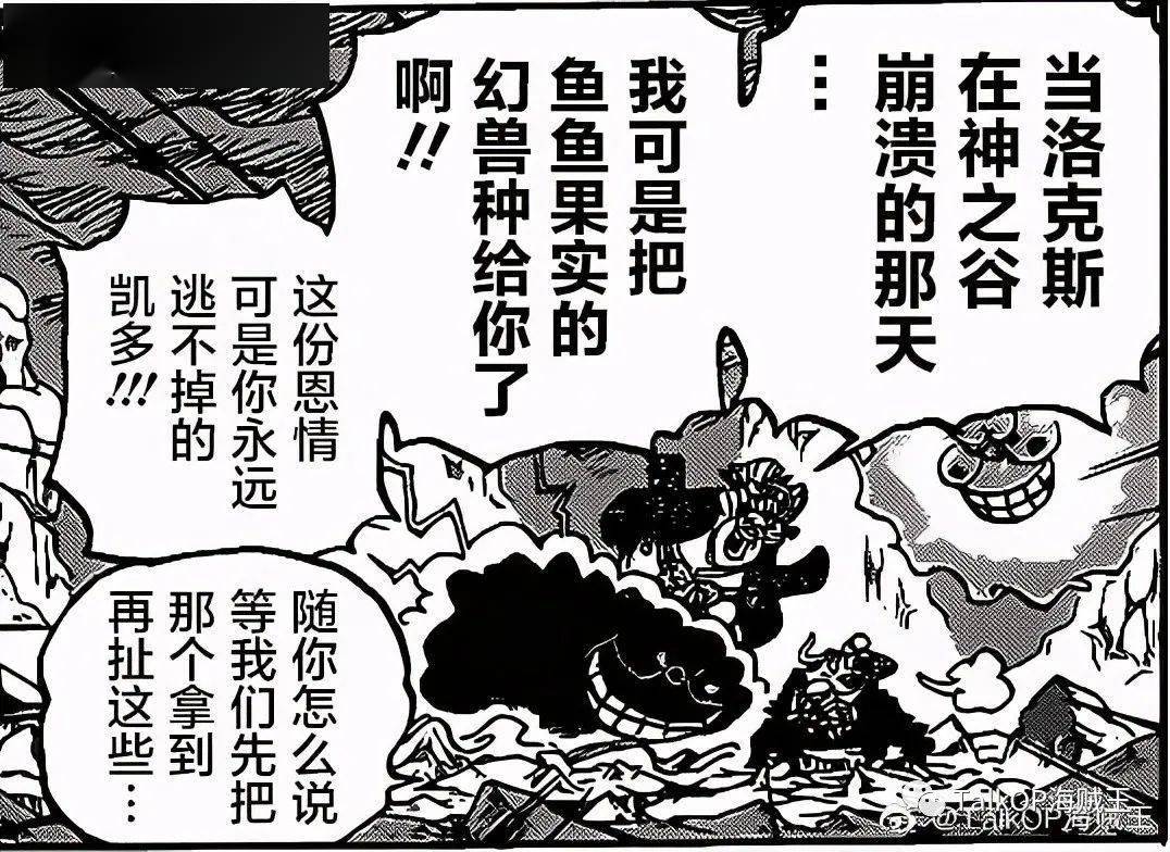 关于凯多是否鱼鱼果实的日语原文核对及考据研究谁能想到第4条