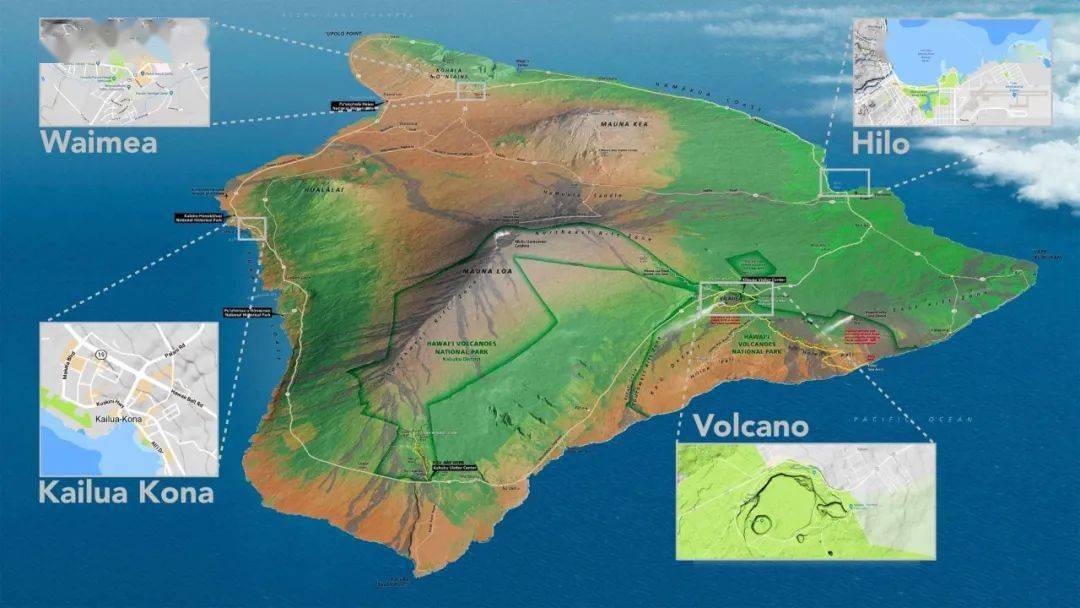 2018年4月底至5月初,基拉韦厄火山的一个火山口发生大规模塌陷,随之