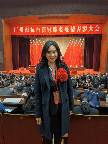 "为了抗击疫情,一切都值得!"_梁淑敏