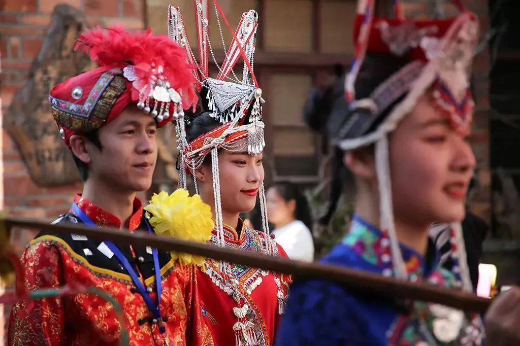 山伍成群畲乡跨年品质四星东弄电音节景宁畲族婚嫁东弄畲寨山哈电音节