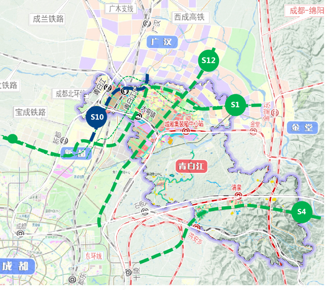 菏泽轻轨规划地图图片