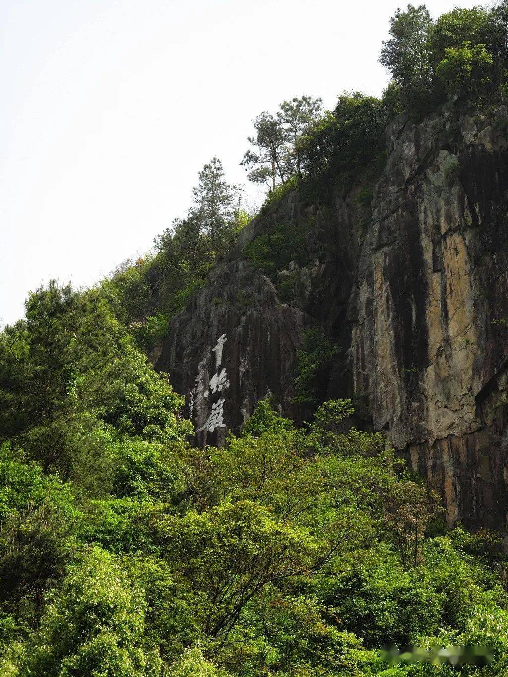 金坑峡探幽千丝岩览胜
