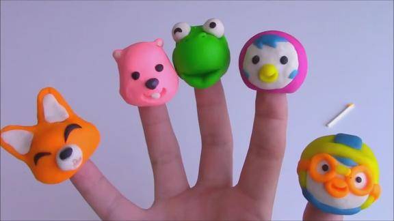 超好玩的小企鹅手指玩具宝宝超爱玩的