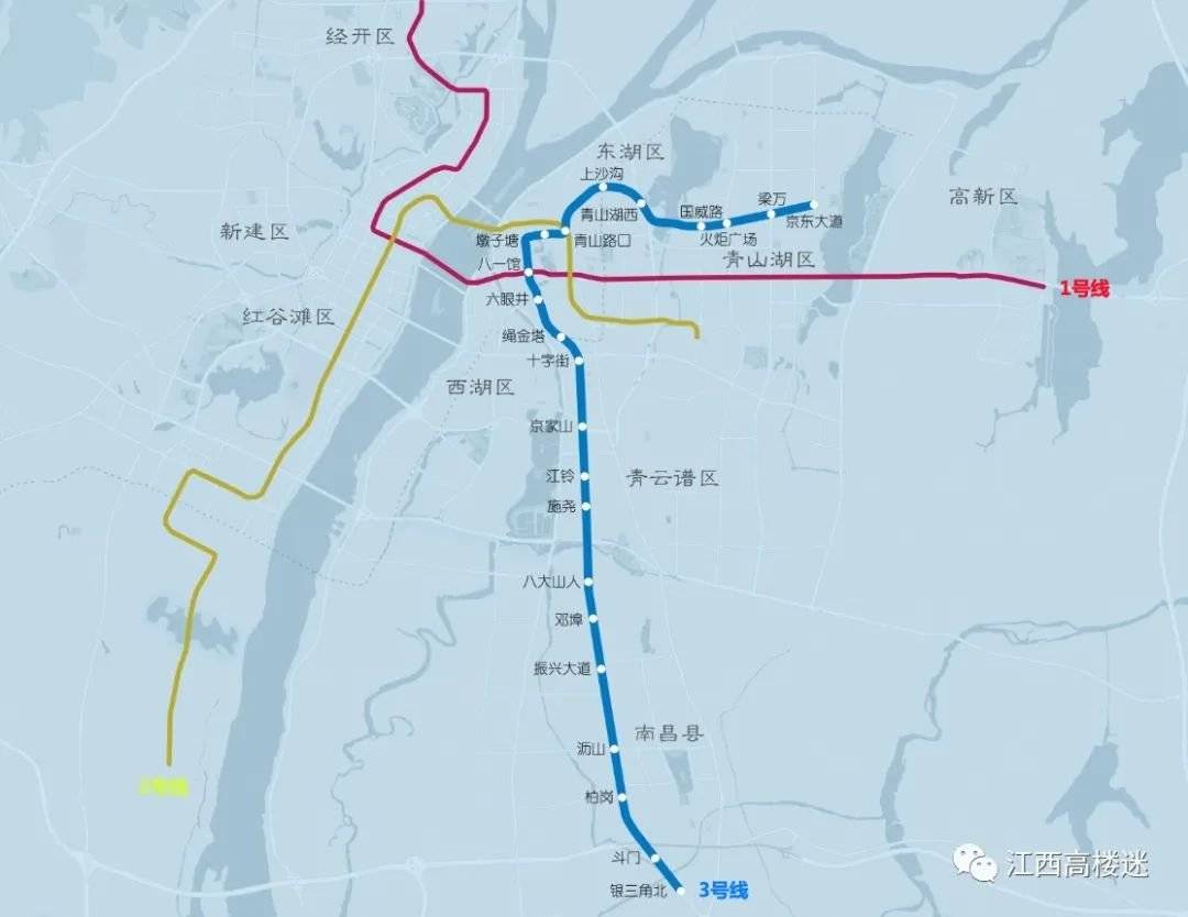 南昌迎来地铁成网时代,下一轮规划也该轮到湾新象了吧!