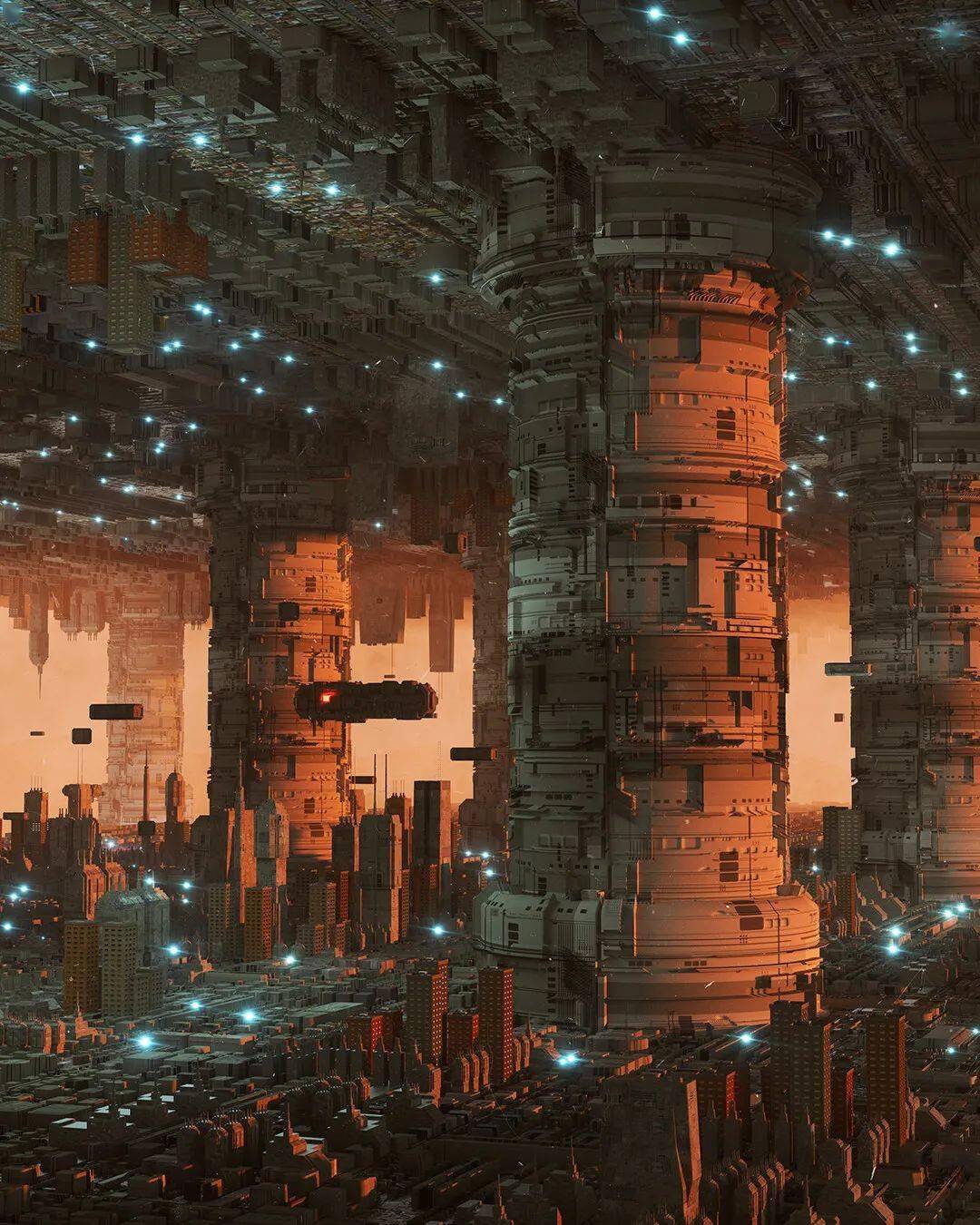 他山之石·艺‖ 未来乌托邦,叹为观止的未来主义城市景观 !-搜狐大视