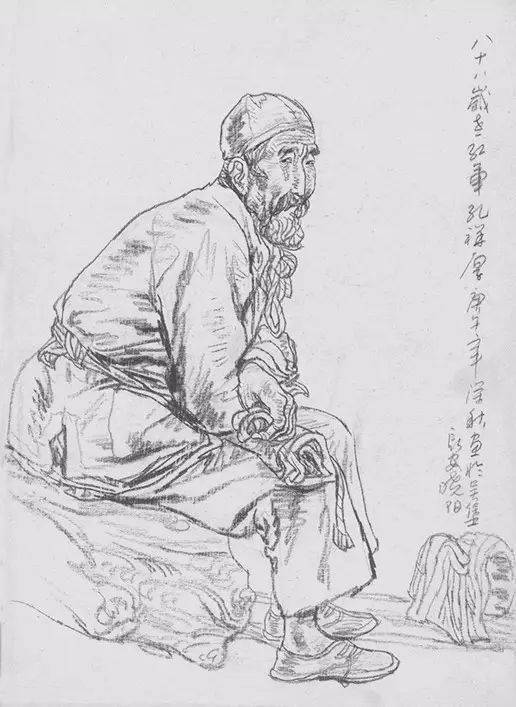 西安美术学院院长杨晓阳速写作品欣赏